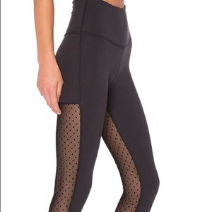 Beyond Yoga Polka Dot Mesh Back